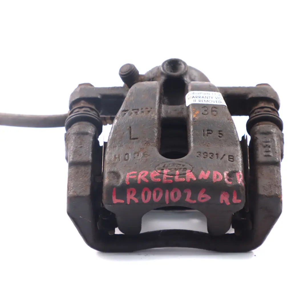 Hintere Bremssattel Land Rover Freelander 2 Links Bremse Einheit Gehäuse Träger für mit Teilenummer LR001026 Hintere Bremssattel Land Rover Freelander 2 Links Bremse Einheit Gehäuse Träger - SKU LR001026 - Teilenummer LR001026