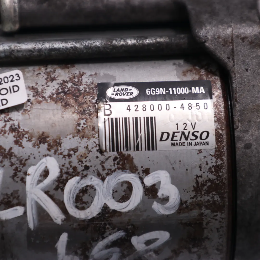  Motor de arranque Land Rover Freelander 2 Diesel Motor Actuador - SKU LR003468 - Número de pieza LR003468