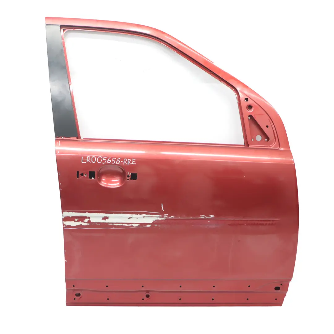 Door Front Right O/S Door Shell Rimini Red - 889 to Land Rover Freelander 2 with Part number LR005656 Land Rover Freelander 2 Door Front Right O/S Door Shell Rimini Red - 889 - SKU LR005656-RRE - Part number LR005656