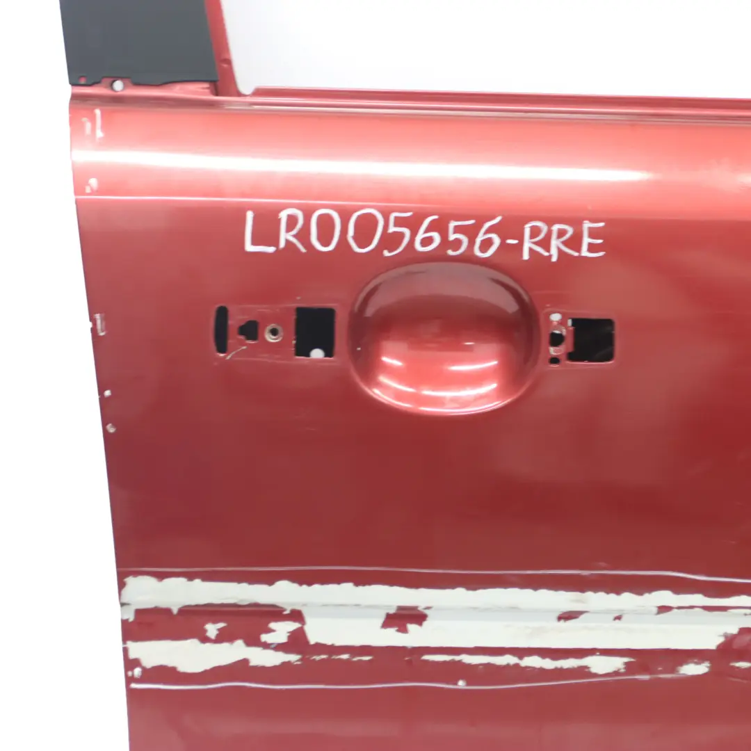 Puerta Delantera Derecha Carcasa Puerta Rimini Red 889 para Land Rover Freelander 2 con número de pieza LR005656 Land Rover Freelander 2 Puerta Delantera Derecha Carcasa Puerta Rimini Red 889 - SKU LR005656-RRE - Número de pieza LR005656