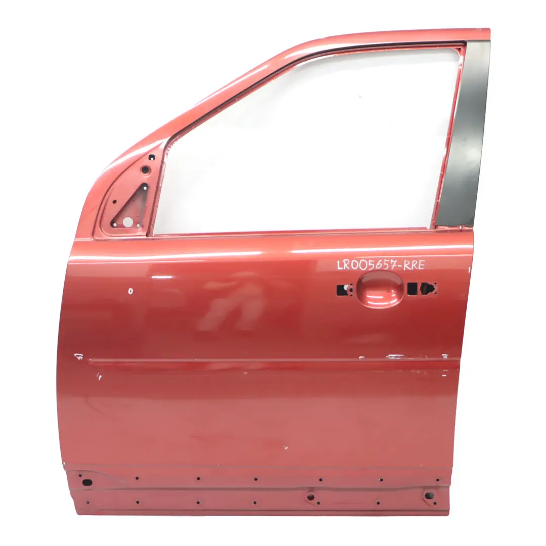 Puerta Delantera Izquierda Carcasa Puerta Rimini Red 889 para Land Rover Freelander 2 con número de pieza LR005657 Land Rover Freelander 2 Puerta Delantera Izquierda Carcasa Puerta Rimini Red 889 - SKU LR005657-RRE - Número de pieza LR005657