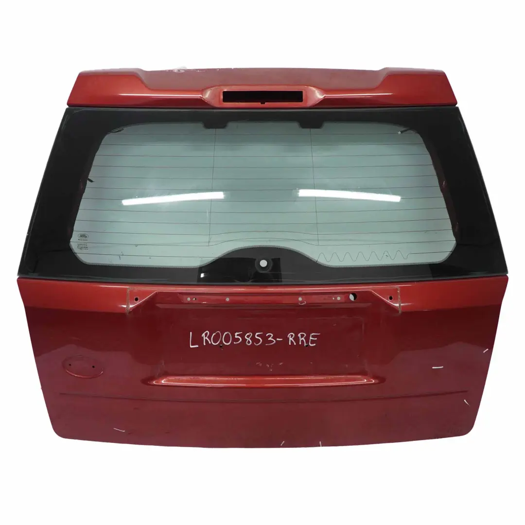 Trunk Lid Boot Lid Tailgate Panel Rimini Red - 889 to Land Rover Freelander 2 with Part number LR005853 Land Rover Freelander 2 Trunk Lid Boot Lid Tailgate Panel Rimini Red - 889 - SKU LR005853-RRE - Part number LR005853