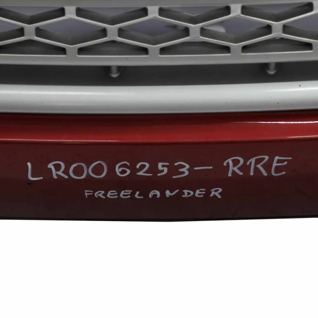 Front Bumper Land Rover Freelander 2 Trim Cover Panel Rimini Red - 889 to with Part number LR006253 Front Bumper Land Rover Freelander 2 Trim Cover Panel Rimini Red - 889 - SKU LR006253-RRE - Part number LR006253