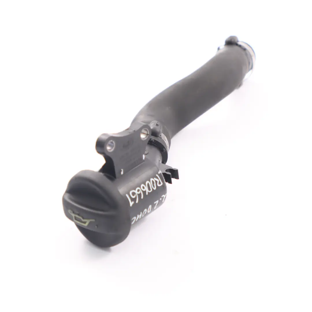 Cuello llenado aceite Tapa de tubo 9683218880 para Land Rover Freelander 2 L359 2.2 con número de pieza LR006661 Land Rover Freelander 2 L359 2.2 Cuello llenado aceite Tapa de tubo 9683218880 - SKU LR006661 - Número de pieza LR006661