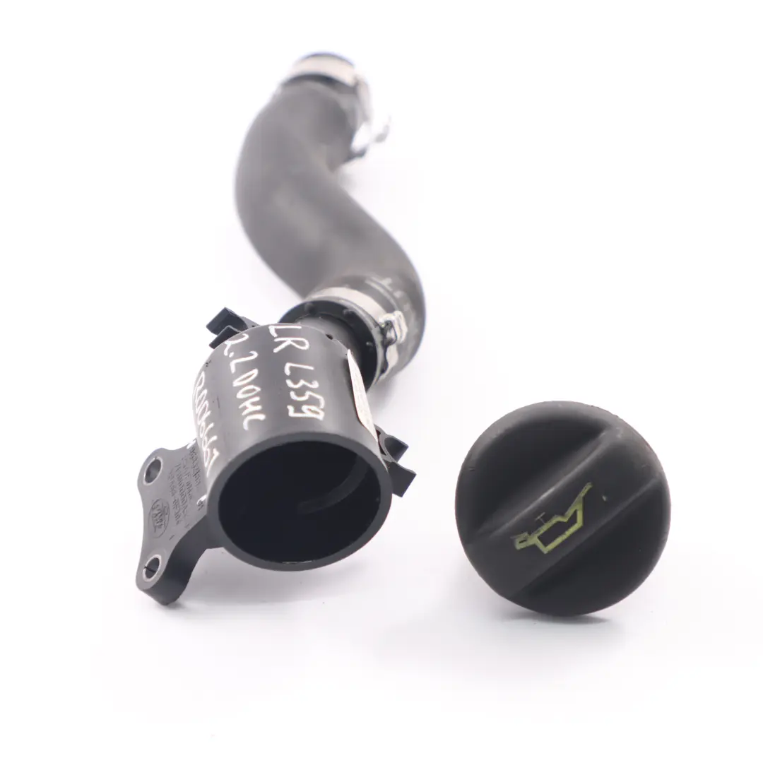 Cuello llenado aceite Tapa de tubo 9683218880 para Land Rover Freelander 2 L359 2.2 con número de pieza LR006661 Land Rover Freelander 2 L359 2.2 Cuello llenado aceite Tapa de tubo 9683218880 - SKU LR006661 - Número de pieza LR006661