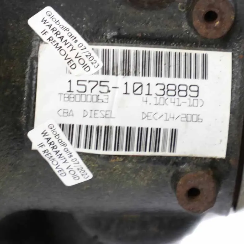 Front Differential Diff 4.10 Ratio Final 1575-1013889 WARRANTY to Land Rover L322 with Part number LR007037 Land Rover L322 Front Differential Diff 4.10 Ratio Final 1575-1013889 WARRANTY - SKU LR007037 - Part number LR007037