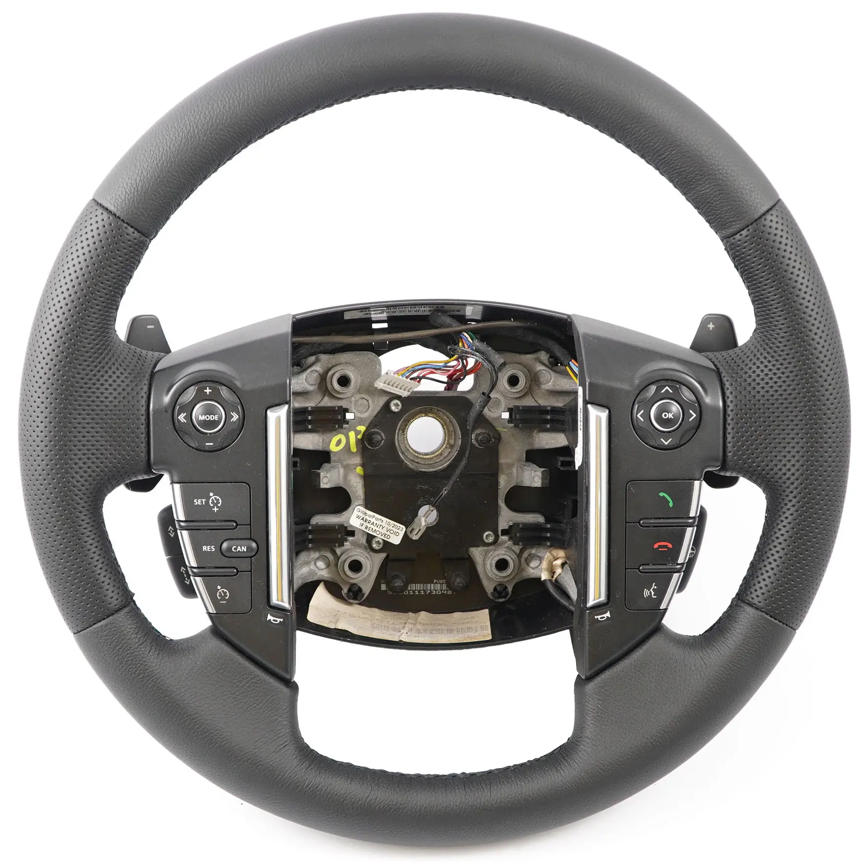 Land Rover Range Rover Sport L320 NUOVO Volante in Pelle Nera Multifunzione