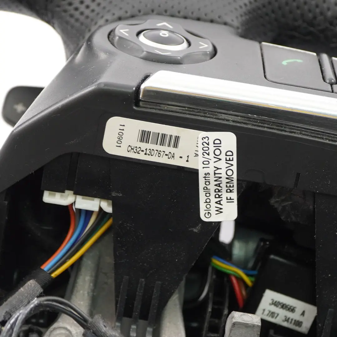 Land Rover Range Rover Sport L320 NEW Black Leather Steering Wheel Multifunction - SKU LR016253-1 - Part number LR016253-1