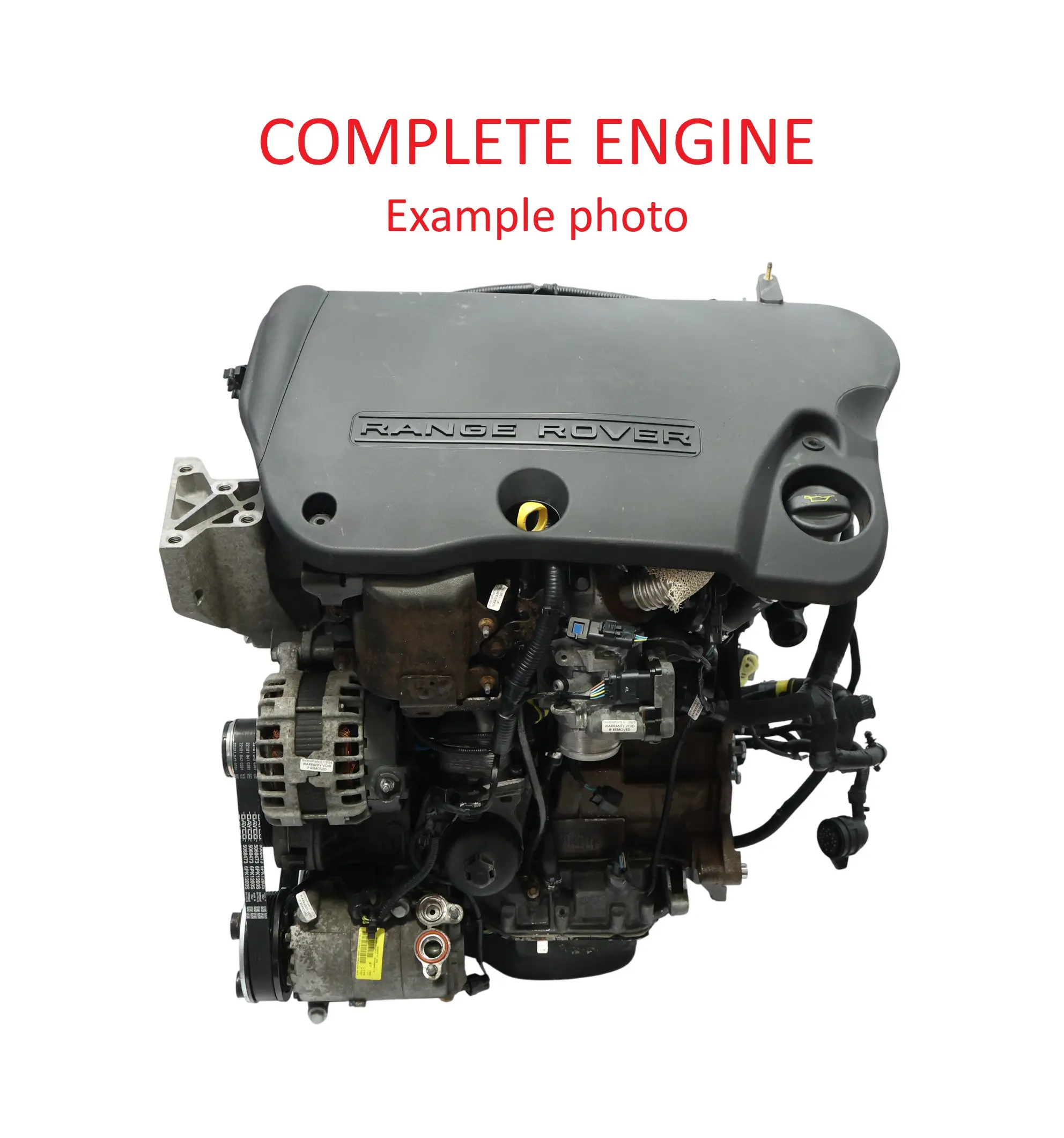 Land Rover Range Rover Evoque L538 Moteur Nu 224DT DW12TE5 190CV 159k, GARANTIE