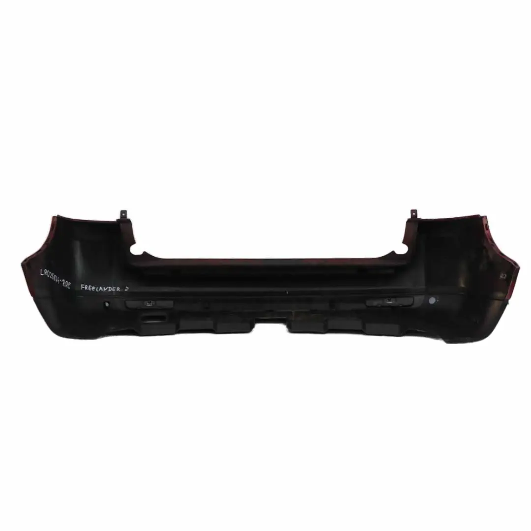 Bumper Land Rover Freelander 2 Trim Cover Panel Rimini Red - 889 to Rear with Part number LR006253 Rear Bumper Land Rover Freelander 2 Trim Cover Panel Rimini Red - 889 - SKU LR025844-RRE - Part number LR006253
