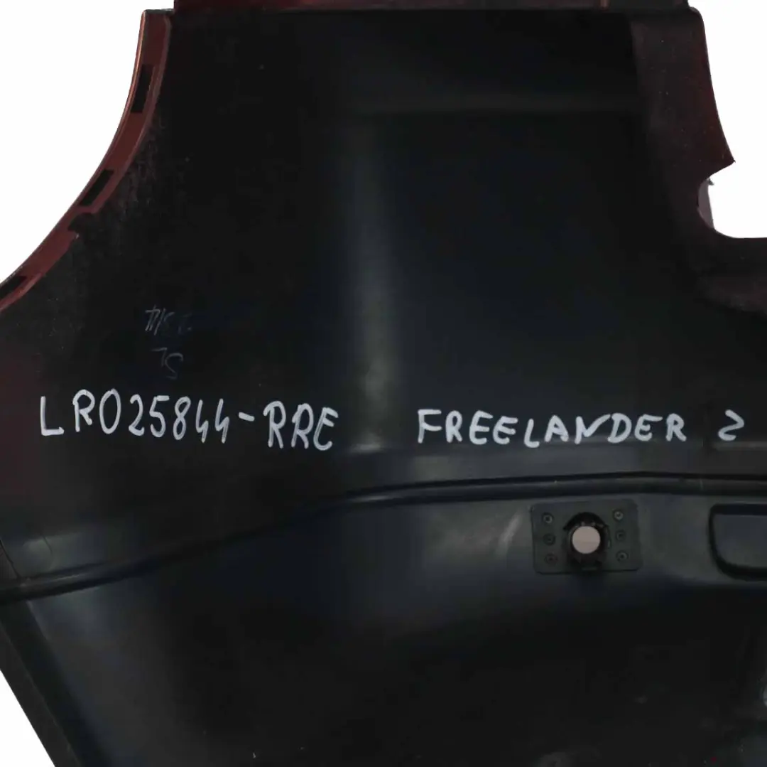 Bumper Land Rover Freelander 2 Trim Cover Panel Rimini Red - 889 to Rear with Part number LR006253 Rear Bumper Land Rover Freelander 2 Trim Cover Panel Rimini Red - 889 - SKU LR025844-RRE - Part number LR006253