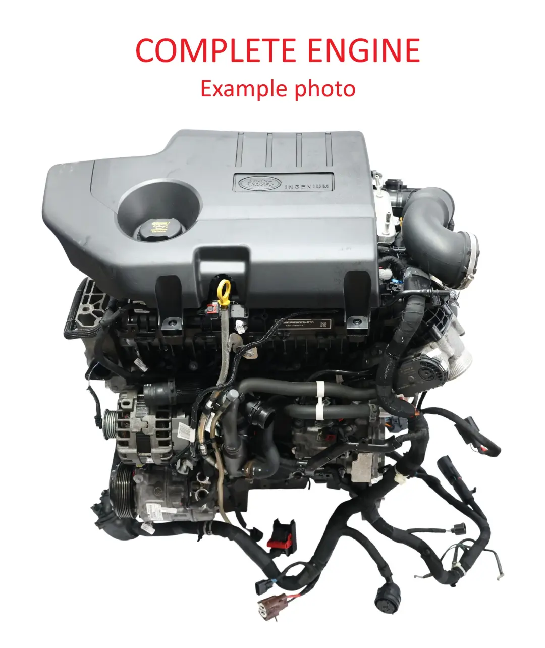 Land Rover Discovery L550 Unkomplett Motor 204DTD AJ200 2.0 D 120TKM, GARANTIE - SKU LR073828 - Teilenummer LR073828