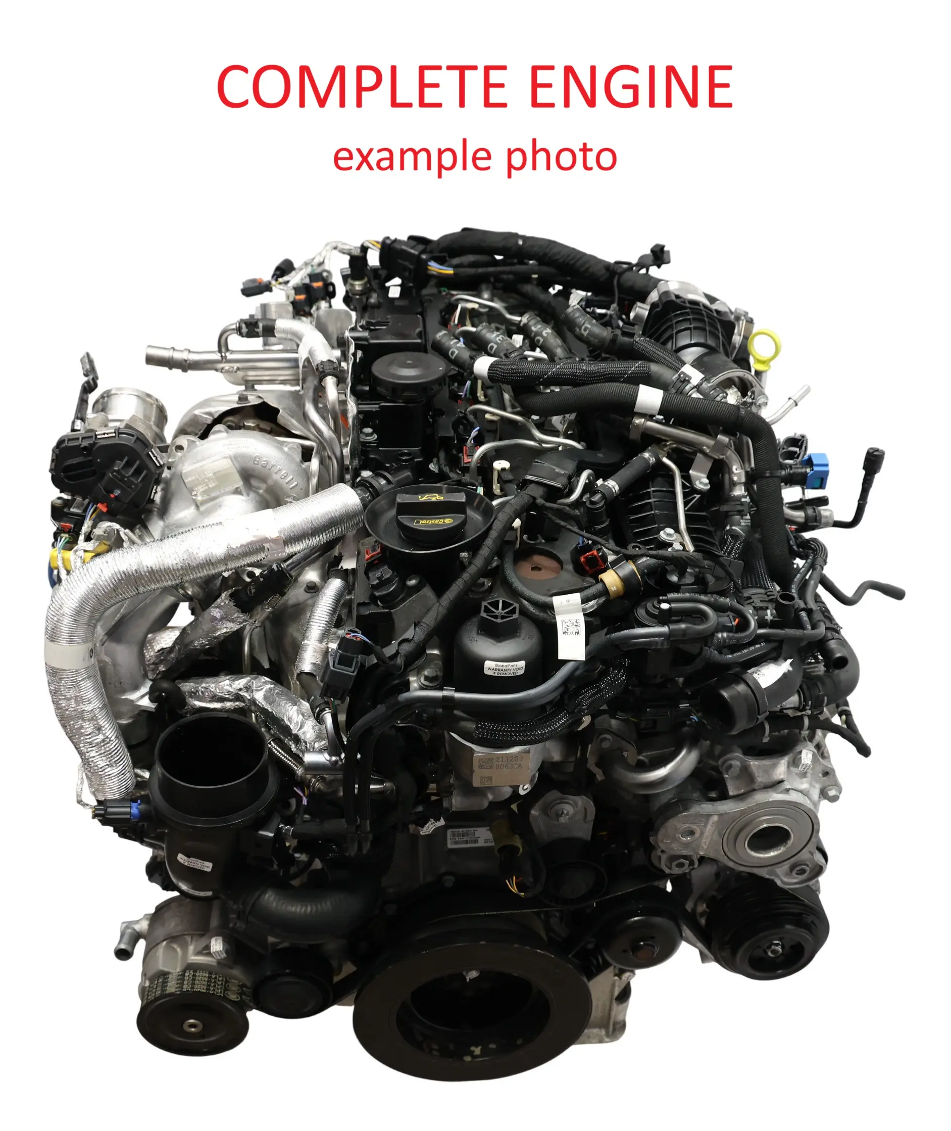 Range Rover Sport L494 Unkomplett Motor AJ20D6 3.0D 300PS MHEV 24Tkm, GARANTIE