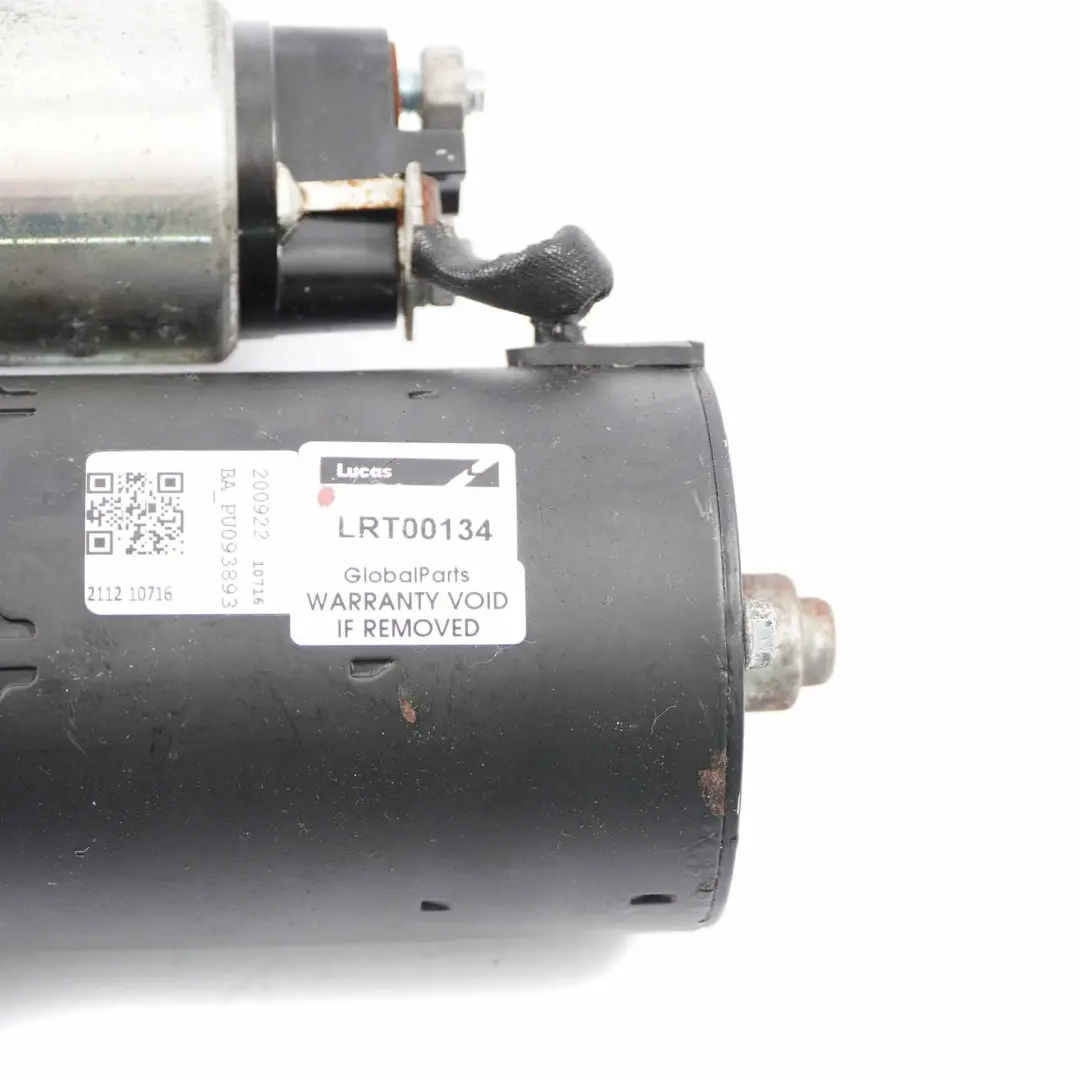 Mercedes Sprinter W906 Engine Starter Motor Lucas - SKU LRT00134 - Part number LRT00134