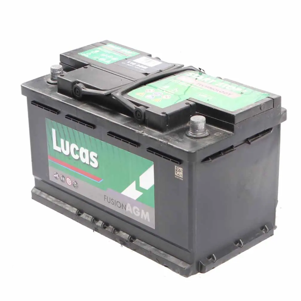  Lucas AGM Start Stop Accumulator Battery 80Ah 800A 12V 110 AGM - SKU Lucas 80Ah Accumulator - Part number Lucas 80Ah Accumulator