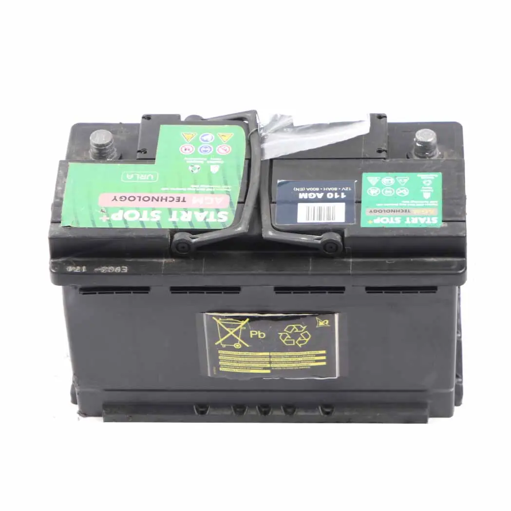  Lucas AGM Start Stop Accumulator Battery 80Ah 800A 12V 110 AGM - SKU Lucas 80Ah Accumulator - Part number Lucas 80Ah Accumulator
