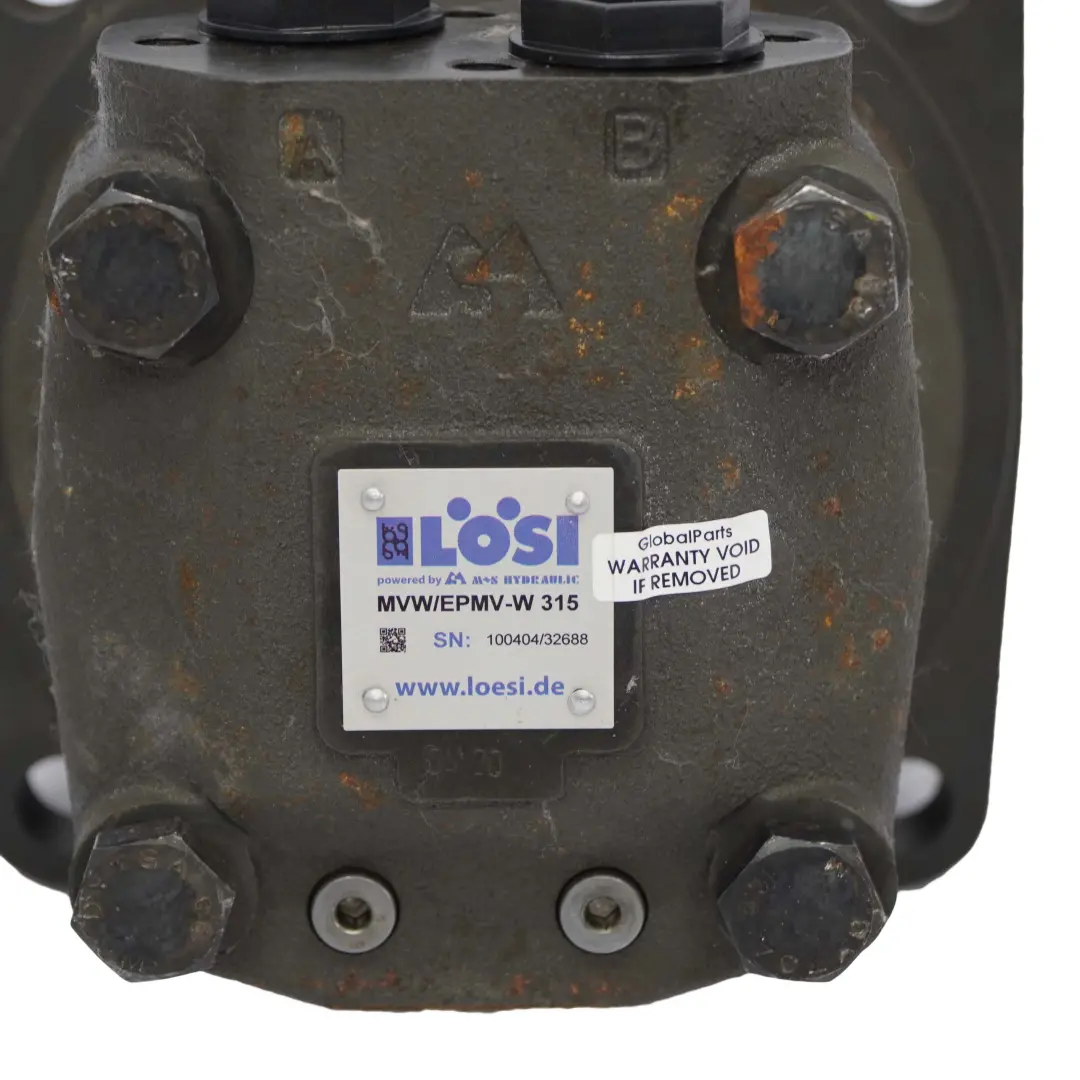 Motor hidraulico M+S MV315 Eje De 50 mm MVW/EPMV-W 315 L?si - SKU M-S-HYDRAULIC-MV315 - Número de pieza M+S Hydraulic MV315