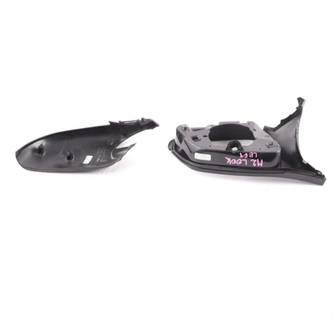 Wing Mirror Cover Housing Mirror Cap Left N/s Black to Cover BMW F87 with Part number 201830543374 Cover BMW F87 Wing Mirror Cover Housing Mirror Cap Left N/s Black - SKU M2 LOOK - Part number 201830543374