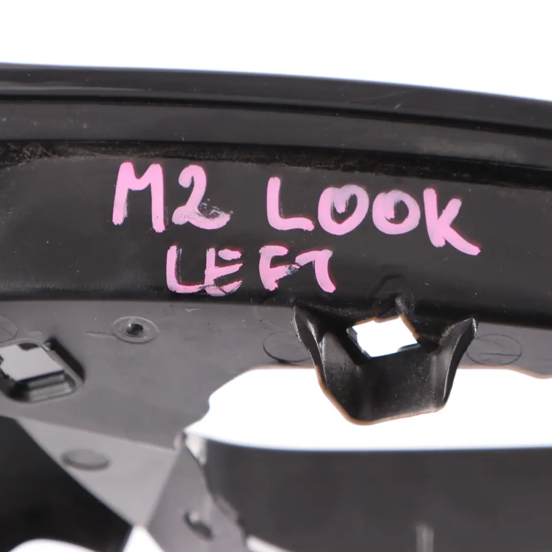 Wing Mirror Cover Housing Mirror Cap Left N/s Black to Cover BMW F87 with Part number 201830543374 Cover BMW F87 Wing Mirror Cover Housing Mirror Cap Left N/s Black - SKU M2 LOOK - Part number 201830543374