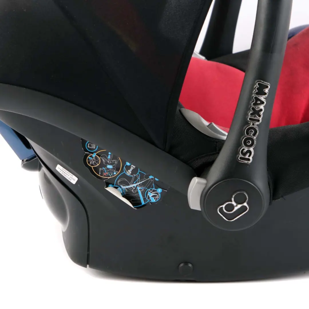 Genuine Maxi-Cosi CabrioFix Group 0/0+ Baby Infant Child Car Seat Carrier Red to with Part number Maxi-Cosi Car Seat Genuine Maxi-Cosi CabrioFix Group 0/0+ Baby Infant Child Car Seat Carrier Red - SKU Maxi-Cosi CabrioFix Seat - Part number Maxi-Cosi Car Seat