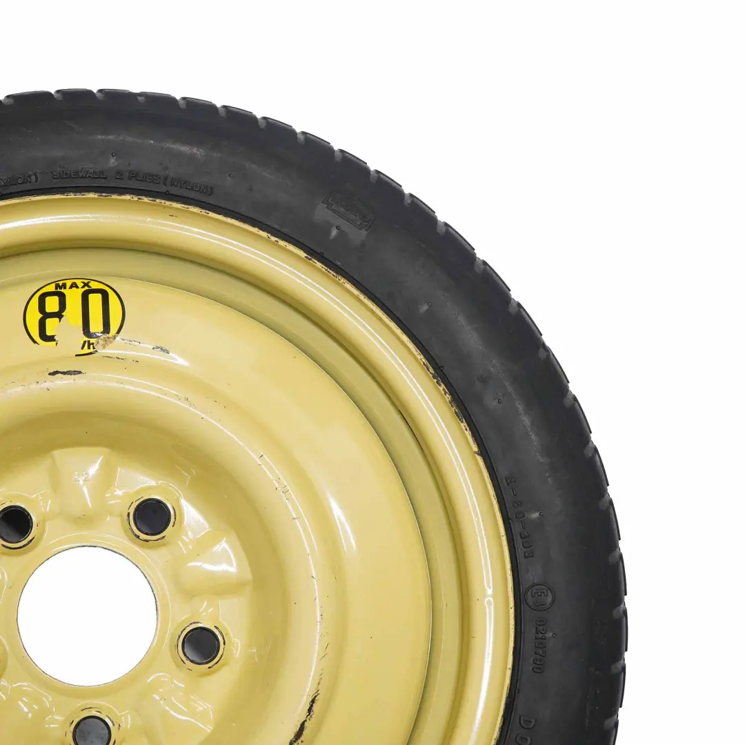  Mazda 3 5 6 Notrad Ersatzrad Stahl Schwarz 115/85 15" Toyo - SKU Mazda Spare Wheel - Teilenummer Mazda Spare Wheel