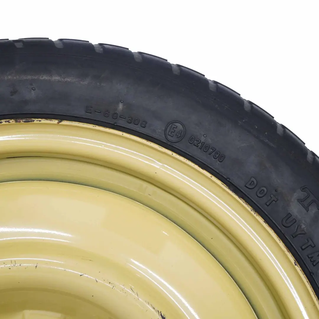  Genuine Mazda 3 5 6 15" Compact Spare Wheel Space Saver Acero Negro 115/70 Toyo - SKU Mazda Spare Wheel - Número de pieza Mazda Spare Wheel