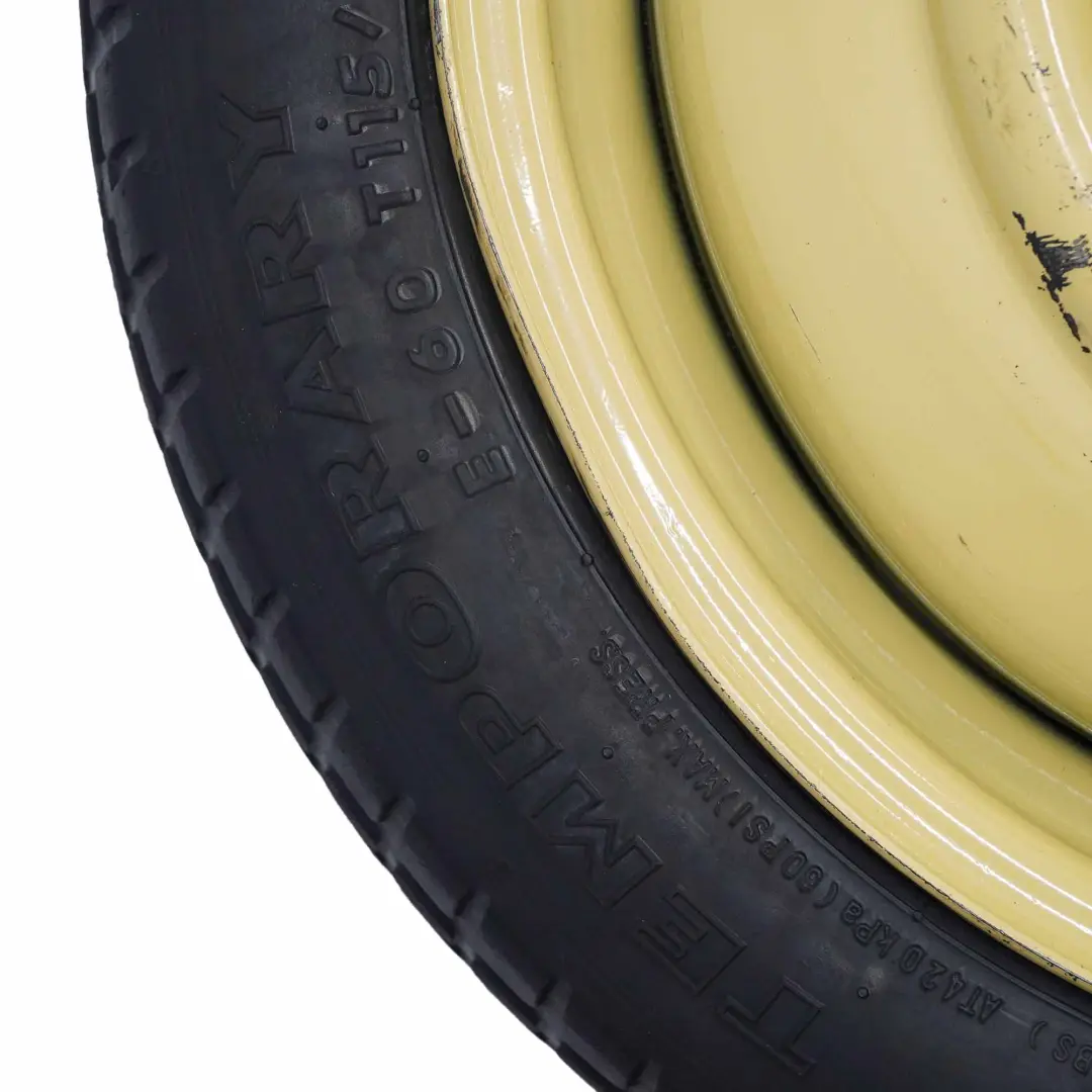 Original Mazda 3 5 6 15" Compact Spare Wheel Space Saver Steel Black 115/70 Toyo pour à propos du numéro de pièce Mazda Spare Wheel Original Mazda 3 5 6 15" Compact Spare Wheel Space Saver Steel Black 115/70 Toyo - SKU Mazda Spare Wheel - Numéro de pièce Mazda Spare Wheel