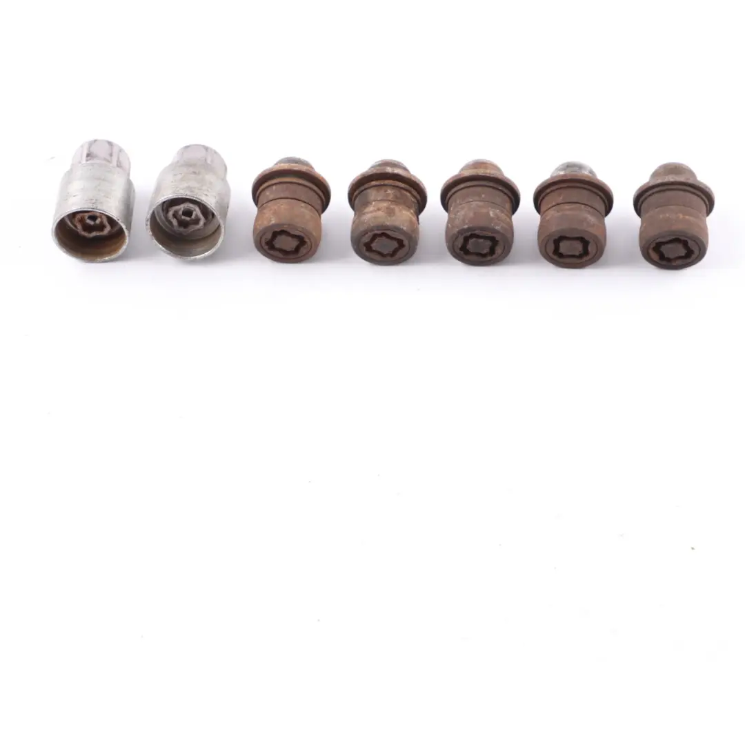 Mitsubishi Shogun Pajero Wheel Locking Bolt Locks Security Nut Set - SKU MB057635 - Part number MB057635