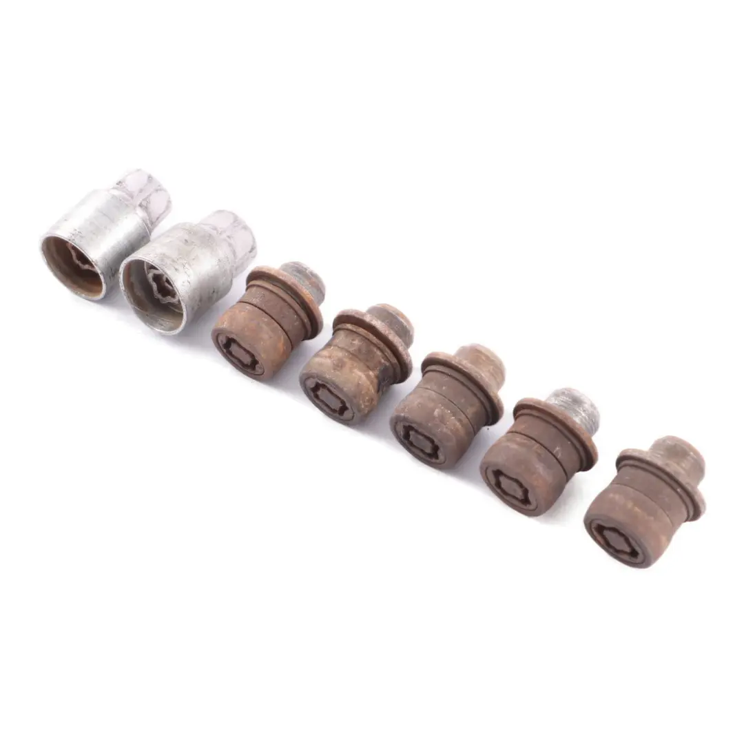 Mitsubishi Shogun Pajero Wheel Locking Bolt Locks Security Nut Set - SKU MB057635 - Part number MB057635