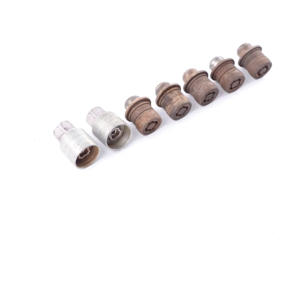 Mitsubishi Shogun Pajero Wheel Locking Bolt Locks Security Nut Set - SKU MB057635 - Part number MB057635