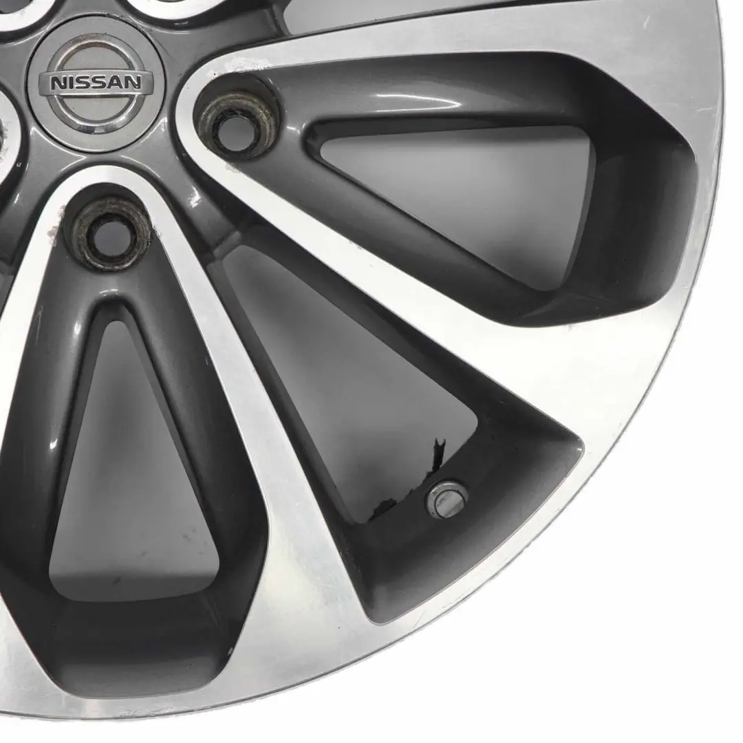 Jante Alliage 18" ET:40 6.5J pour Nissan Qashqai J10 à propos du numéro de pièce MB73JD18A Nissan Qashqai J10 Jante Alliage 18" ET:40 6.5J - SKU MB73JD18A-2 - Numéro de pièce MB73JD18A