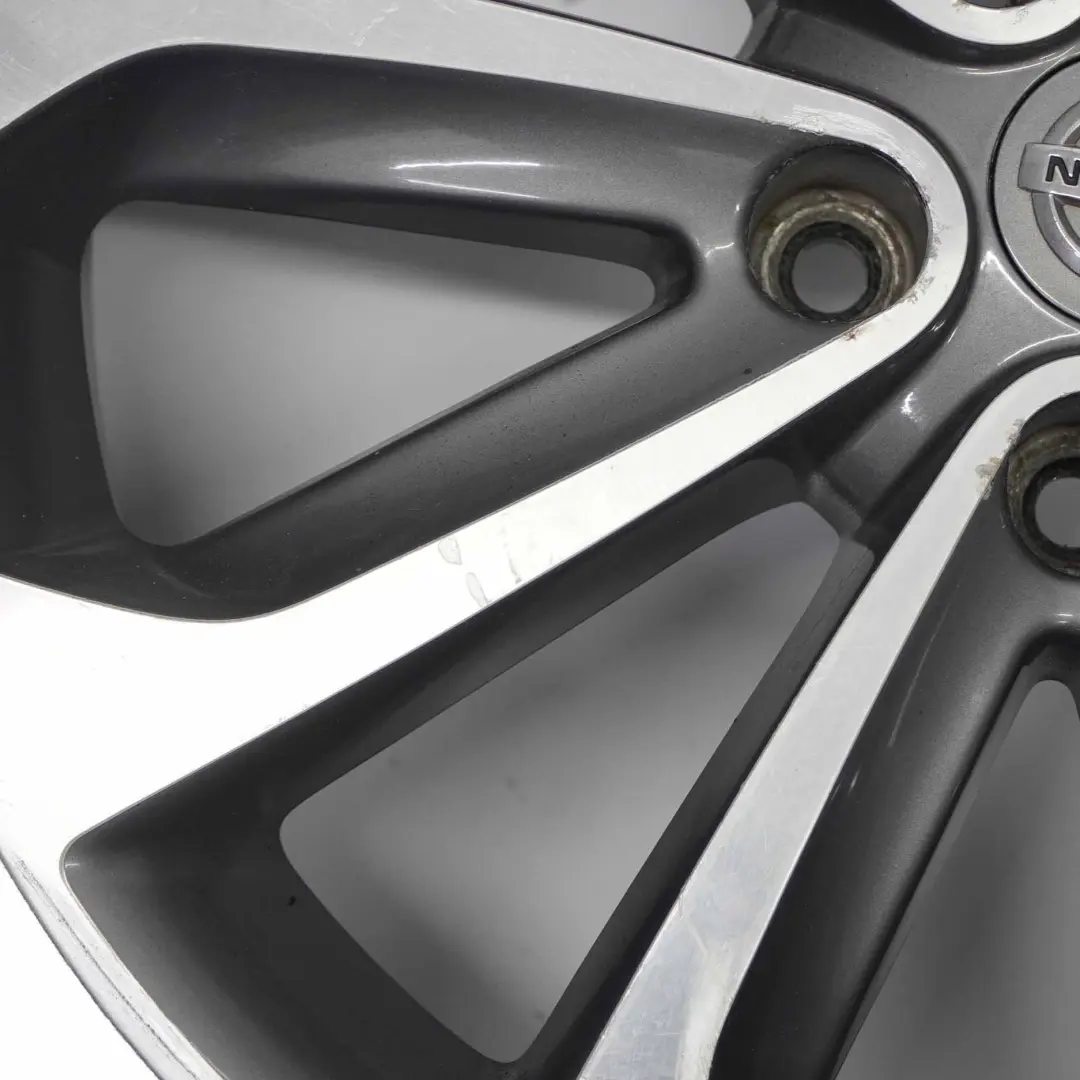 Cerchio in lega 18" ET:40 6.5J per Nissan Qashqai J10 con numero di parte MB73JD18A Nissan Qashqai J10 Cerchio in lega 18" ET:40 6.5J - SKU MB73JD18A-2 - Numero di parte MB73JD18A