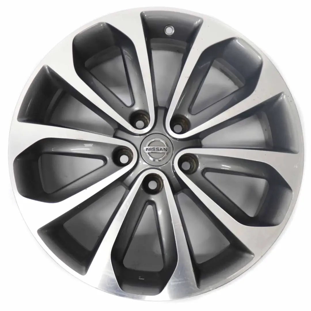 Alloy Rim 18" ET:40 6.5J to Nissan Qashqai J10 Wheel with Part number MB73JD18A Nissan Qashqai J10 Wheel Alloy Rim 18" ET:40 6.5J - SKU MB73JD18A-3 - Part number MB73JD18A