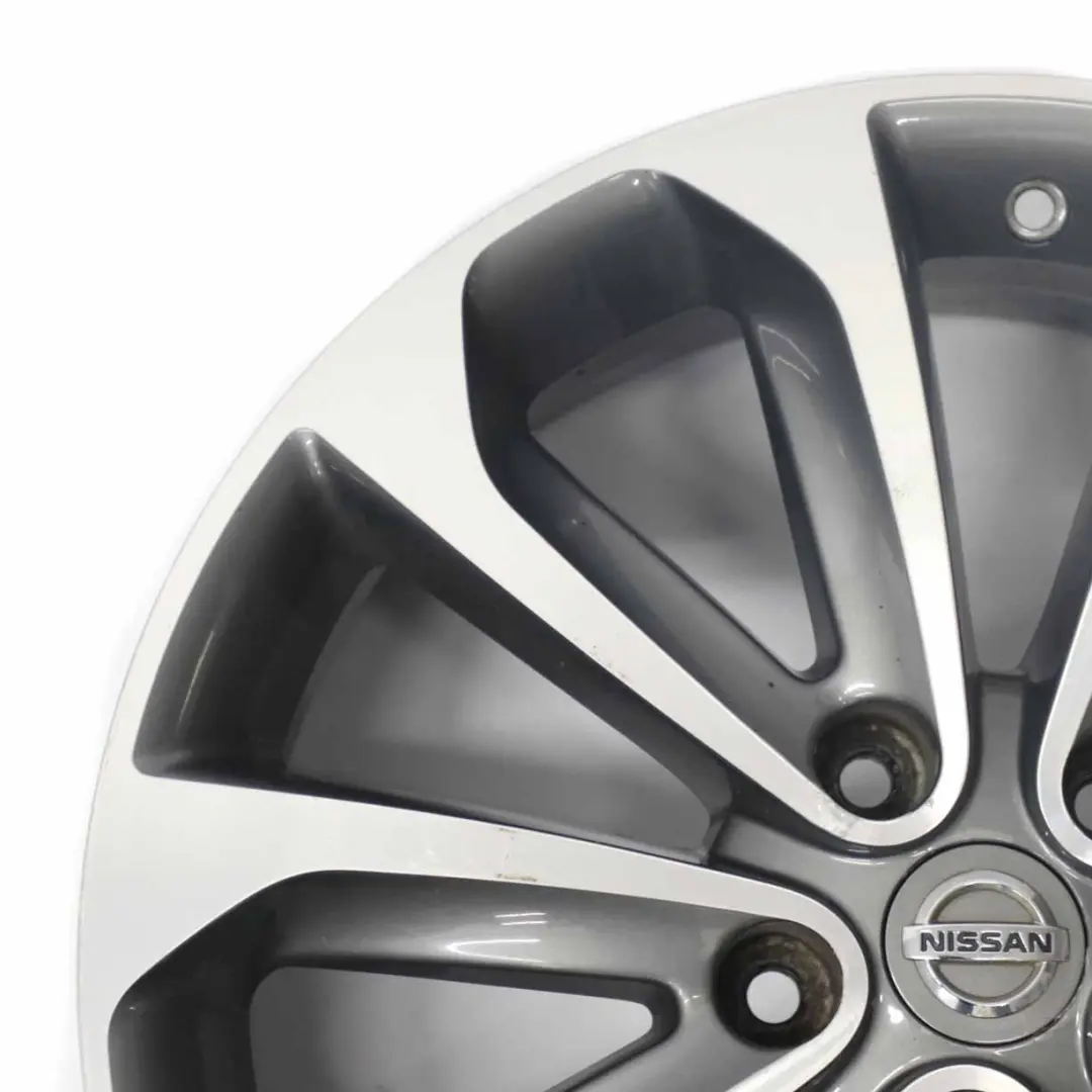 Alloy Rim 18" ET:40 6.5J to Nissan Qashqai J10 Wheel with Part number MB73JD18A Nissan Qashqai J10 Wheel Alloy Rim 18" ET:40 6.5J - SKU MB73JD18A-3 - Part number MB73JD18A