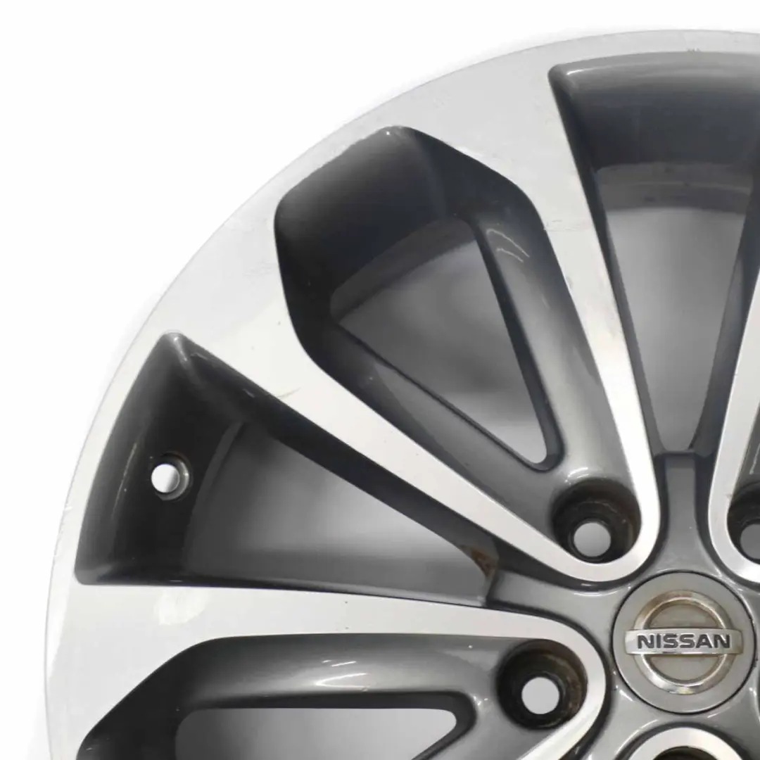 Alloy Rim 18" ET:40 6.5J to Nissan Qashqai J10 Wheel with Part number MB73JD18A Nissan Qashqai J10 Wheel Alloy Rim 18" ET:40 6.5J - SKU MB73JD18A-4 - Part number MB73JD18A