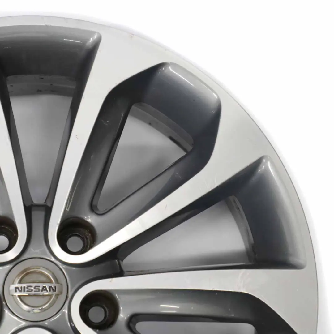 Alloy Rim 18" ET:40 6.5J to Nissan Qashqai J10 Wheel with Part number MB73JD18A Nissan Qashqai J10 Wheel Alloy Rim 18" ET:40 6.5J - SKU MB73JD18A-4 - Part number MB73JD18A