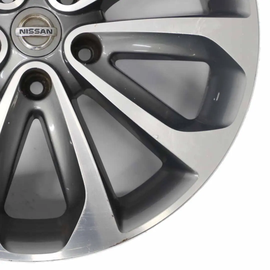 Alloy Rim 18" ET:40 6.5J to Nissan Qashqai J10 Wheel with Part number MB73JD18A Nissan Qashqai J10 Wheel Alloy Rim 18" ET:40 6.5J - SKU MB73JD18A-4 - Part number MB73JD18A