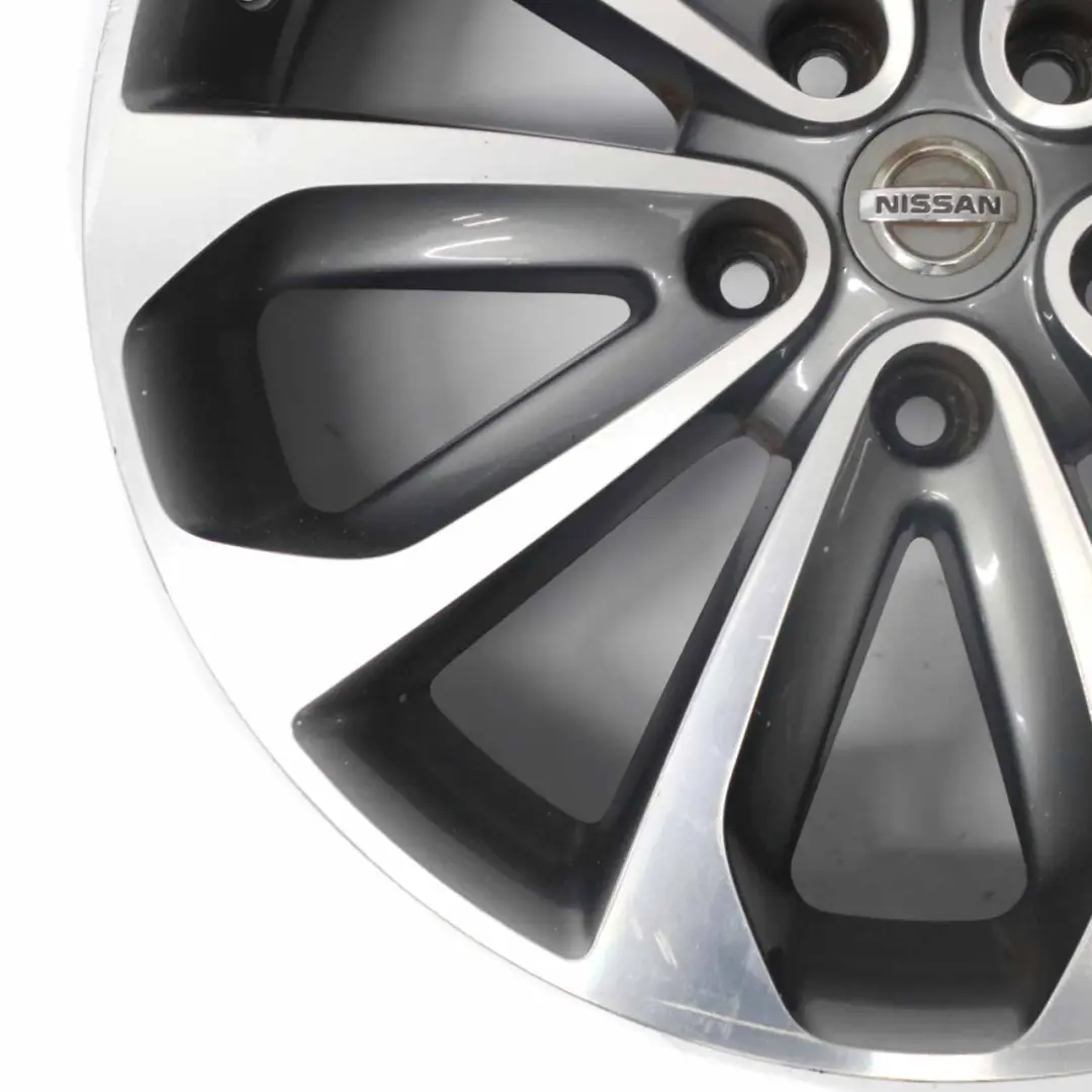 Alloy Rim 18" ET:40 6.5J to Nissan Qashqai J10 Wheel with Part number MB73JD18A Nissan Qashqai J10 Wheel Alloy Rim 18" ET:40 6.5J - SKU MB73JD18A-4 - Part number MB73JD18A