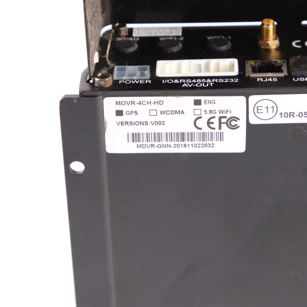 Car Vehicle Recorder Dash Cam Security Camera Full HD USB Screen Set - SKU MDVR-4CH-HD - Part number MDVR-4CH-HD