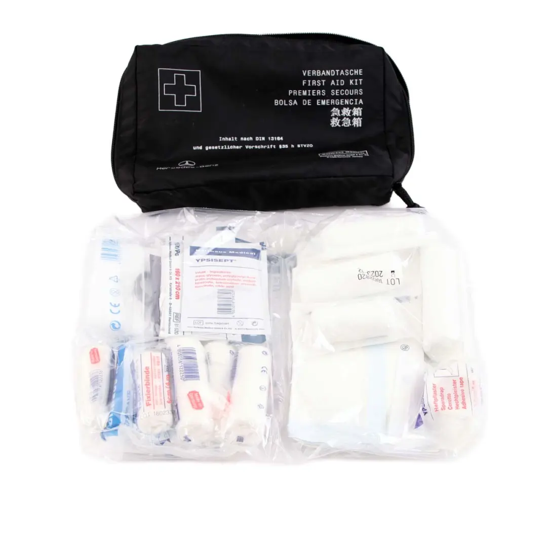Mercedes Erste Hilfe Notfallkoffer Tasche Box Aufbewahrungsbox - SKU Mercedes-Benz-First-Aid - Teilenummer Mercedes-Benz First Aid