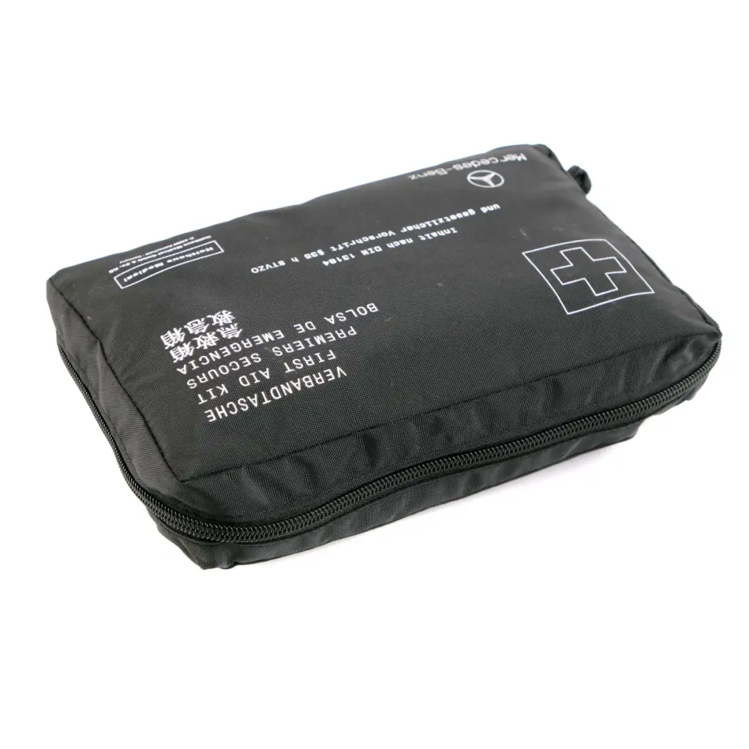 Mercedes First Aid Kit Medico Di Emergenza Pouch Box Storage Case - SKU Mercedes-Benz-First-Aid - Numero di parte Mercedes-Benz First Aid