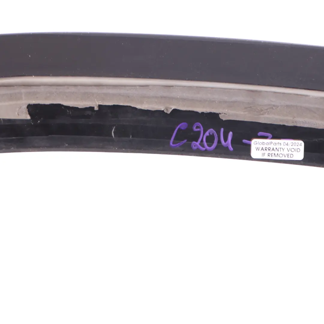 Mercedes C204 Coupé Aileron arrière AMG Garniture de coffre Noir Obsidien - 197 - SKU Mercedes C204 Spoiler - Numéro de pièce Mercedes C204 Spoiler