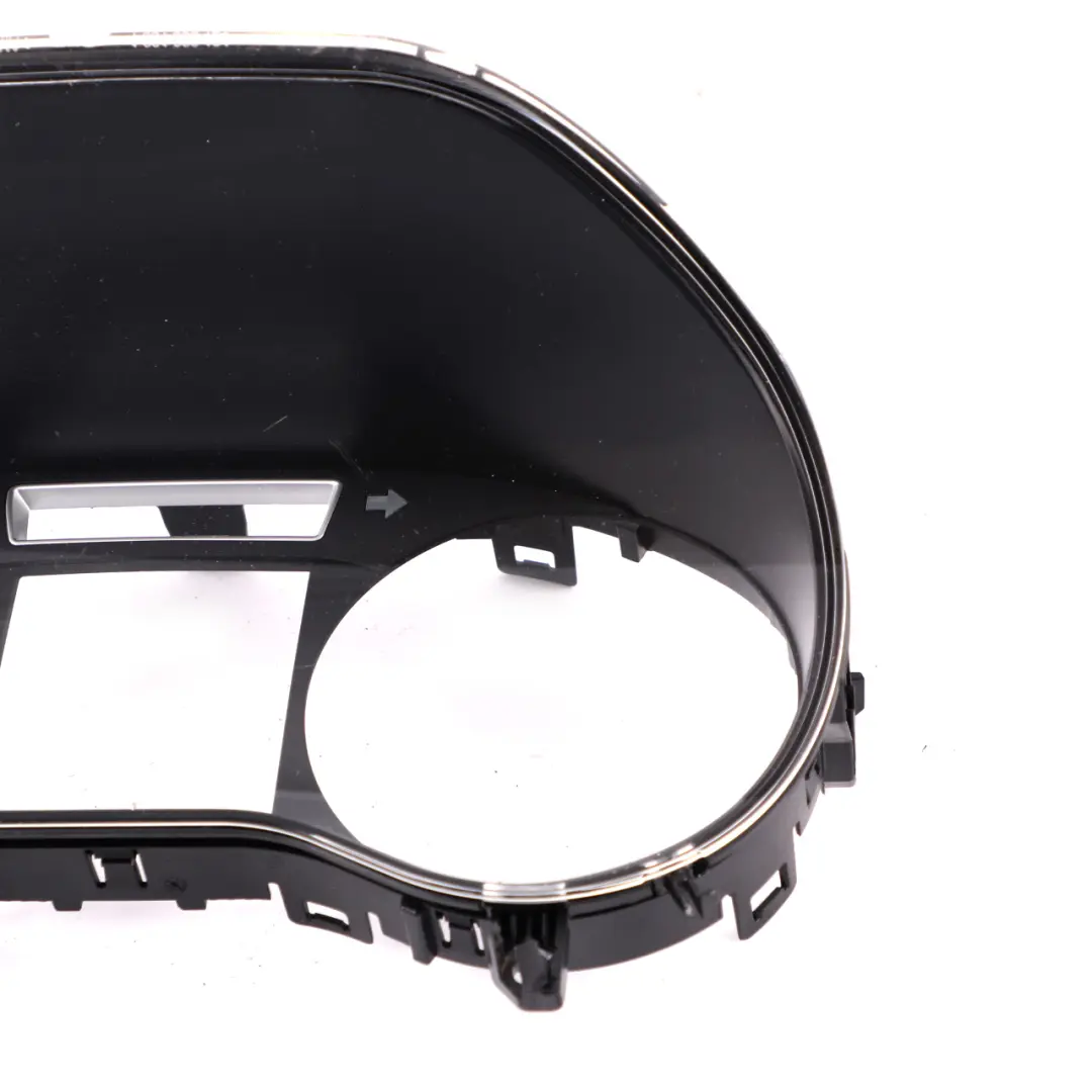 Mercedes W176 Instrument Cluster Speedo Clocks Meter Glass Cover Trim Surround - SKU Mercedes W176 Speedo Glass - Part number Mercedes W176 Speedo Glass