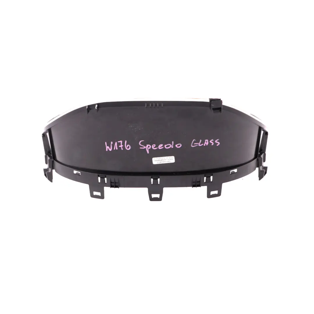 Instrument Cluster Speedo Clocks Meter Glass Cover Trim Surround to Mercedes W176 with Part number Mercedes W176 Speedo Glass Mercedes W176 Instrument Cluster Speedo Clocks Meter Glass Cover Trim Surround - SKU Mercedes W176 Speedo Glass - Part number Mercedes W176 Speedo Glass