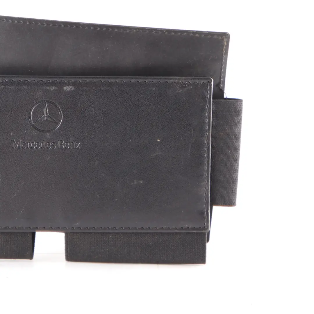 Mercedes Booklet Schuber Etui Brieftasche Aufbewahrung Einsatz - SKU Mercedes Wallet - Teilenummer Mercedes Wallet