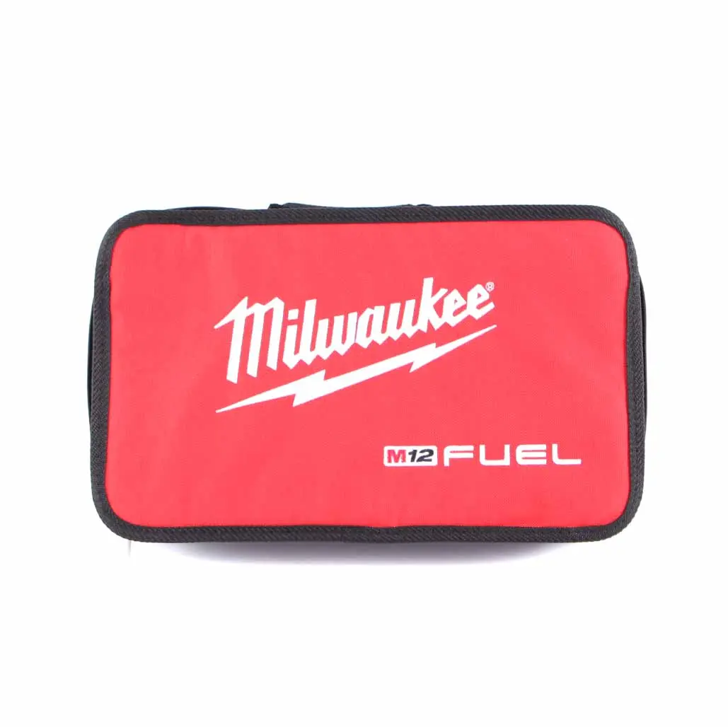 Milwaukee M12 Fuel Logo Contractor Soft Case Bag Storage Box 13.5 x 8 x 3 to with Part number Milwaukee M12 Empty Case Milwaukee M12 Fuel Logo Contractor Soft Case Bag Storage Box 13.5 x 8 x 3 - SKU Milwaukee M12 Empty Case - Part number Milwaukee M12 Empty Case