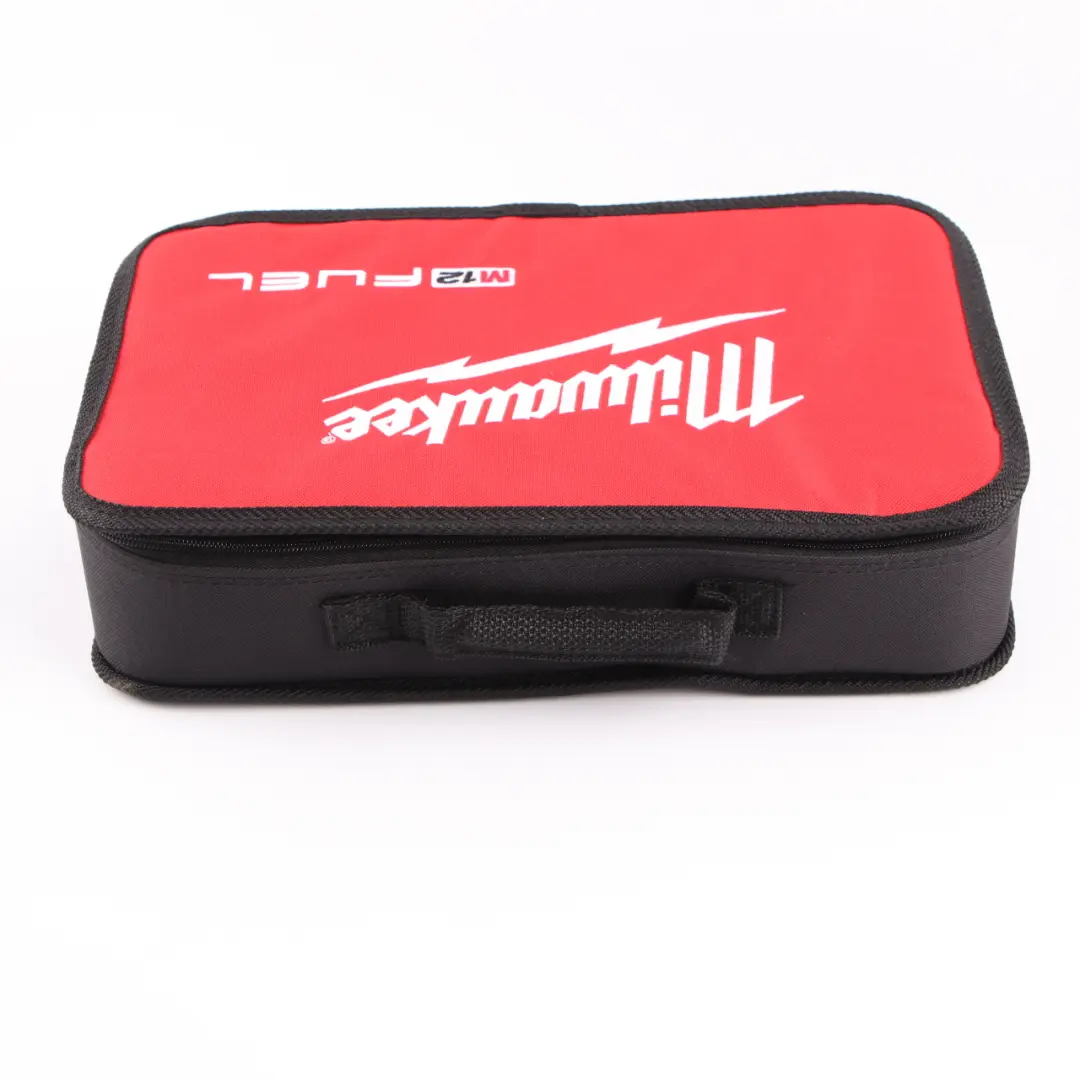  Milwaukee M12 Fuel Logo Contractor Soft Case Bag Storage Box 13.5 x 8 x 3 - SKU Milwaukee M12 Empty Case - Part number Milwaukee M12 Empty Case
