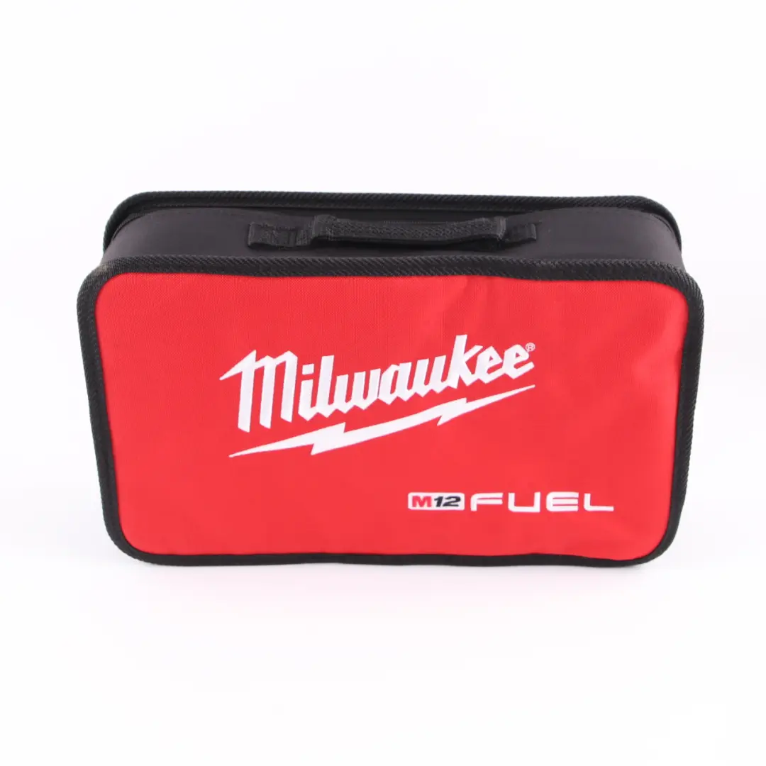  Milwaukee M12 Fuel Logo Contractor Soft Case Bag Storage Box 13.5 x 8 x 3 - SKU Milwaukee M12 Empty Case - Part number Milwaukee M12 Empty Case