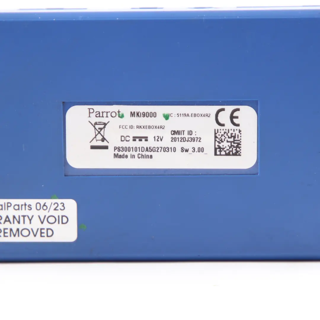 Parrot Bluetooth Hands-free Connection Control Unit Module BlueBox to with Part number MKi9000 Parrot Bluetooth Hands-free Connection Control Unit Module BlueBox - SKU MKi9000 - Part number MKi9000