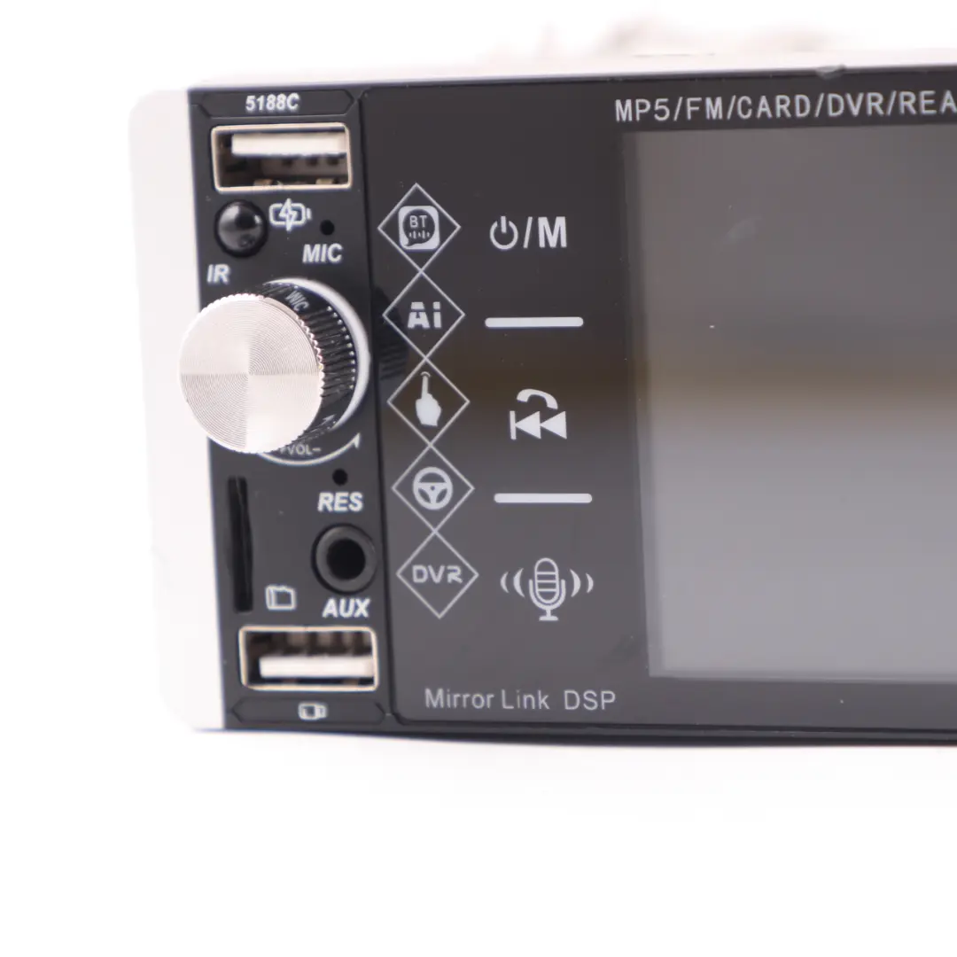 Head Unit Stereo Audio DVR Rear View Player 5,1" IPS Screen to with Part number MP5 Player Head Unit Stereo Audio DVR Rear View Player 5,1" IPS Screen - SKU MP5 Player - Part number MP5 Player